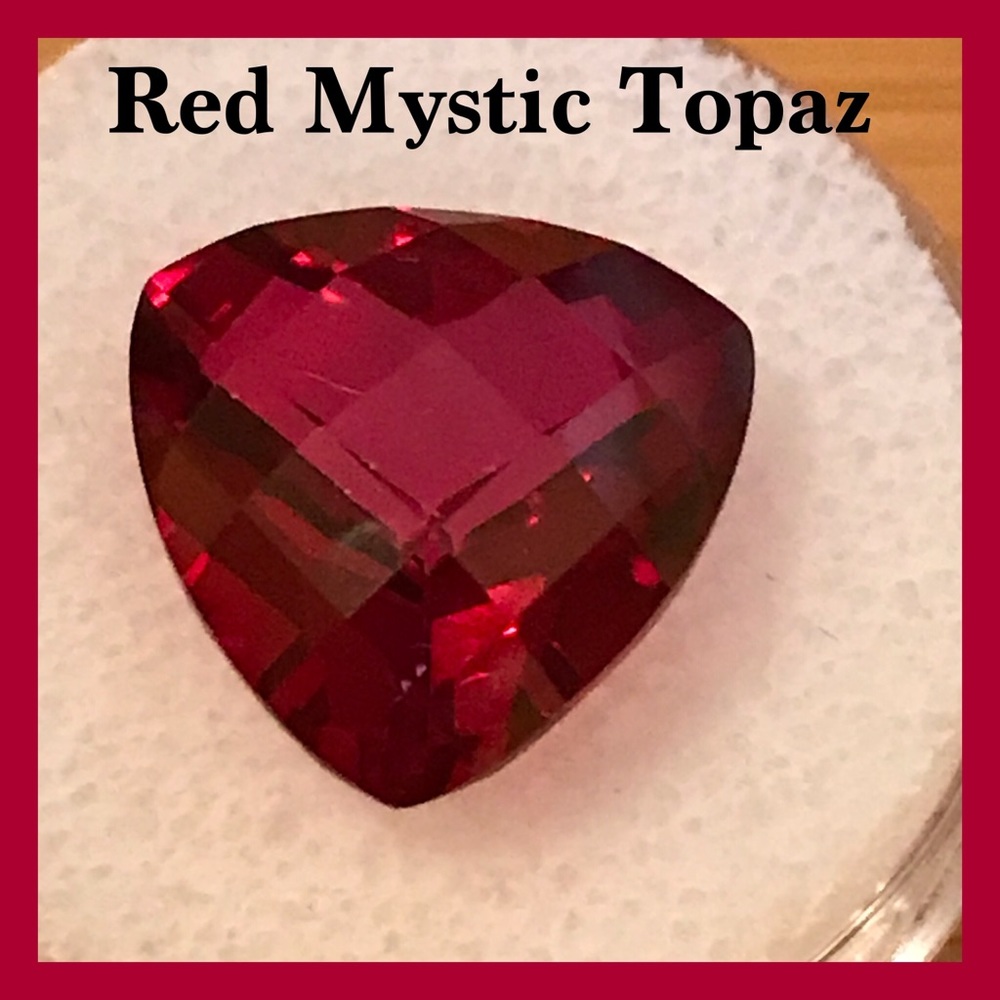 Natural Azotic Red Mystic Topaz